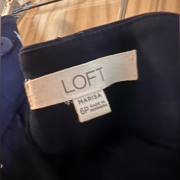 Navy Blue LOFT Pants *Perfect for the Office* - Picture 2 of 3